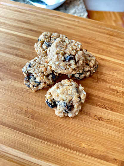 Cherry Almond Oatmeal Breakfast Cookies