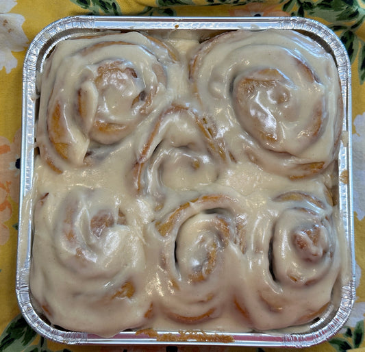 Pumpkin Spice Cinnamon Rolls