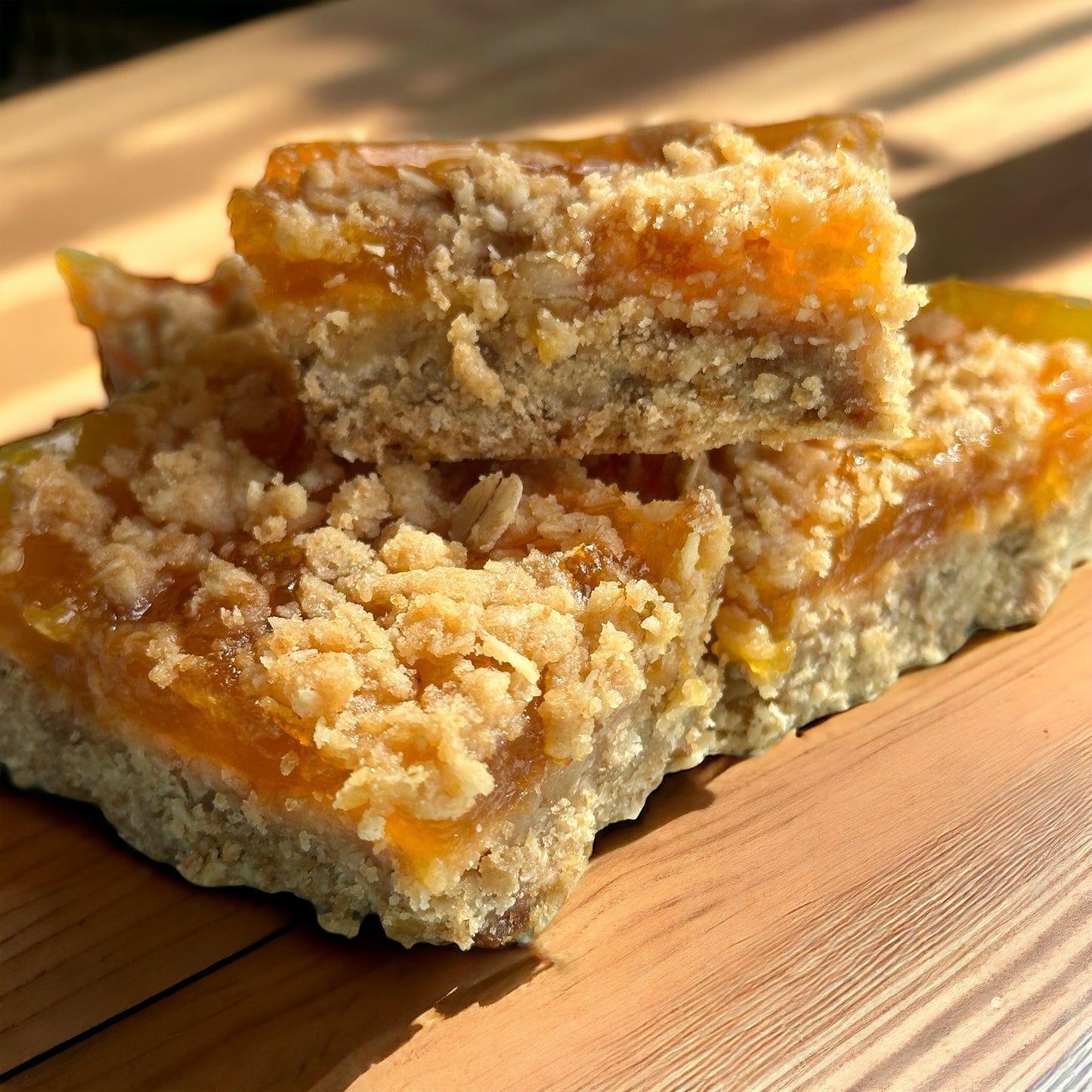 Oatmeal Fruit Cookie Bars (Low-Sugar)